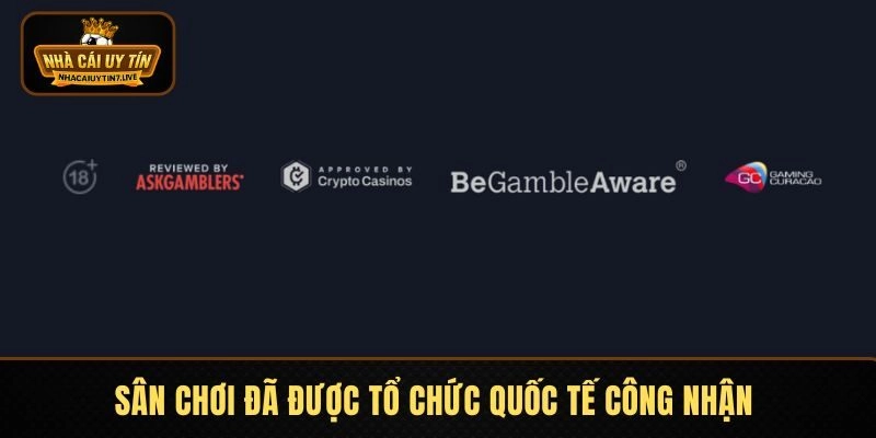 Sân chơi đã được tổ chức quốc tế công nhận